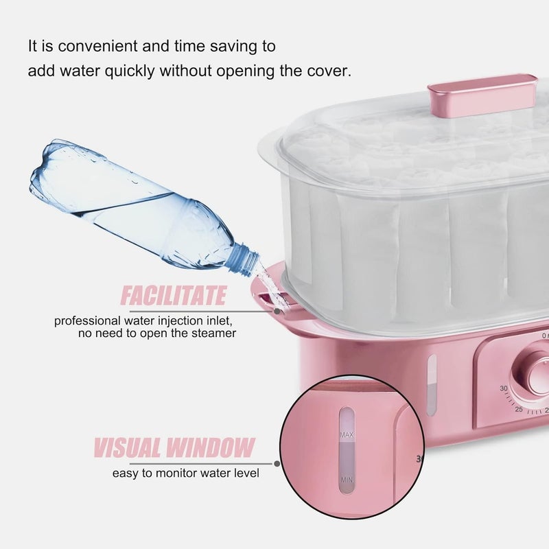 Salon Señor Pink Towel Steamer with Quickly Heating in 5 Mins Auto Off Timer Spa Towel Steamer for Personal Use at Home - Image 5